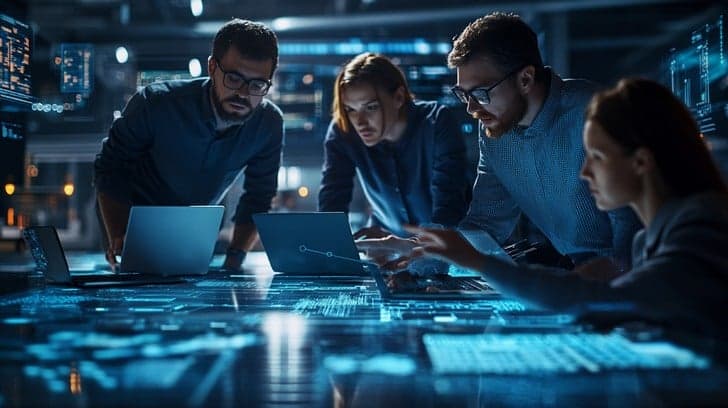 Platform dashboard mockup